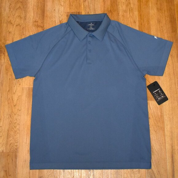 Fabletics Other - NWT Fabletics The Training Day Blue Polo Shirt Sz XXL